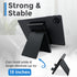 tabtoday 13", Tablet Stand, Adjustable Height, Phone Stand, Tablet and Phone Holder for Desk, Fits Tablets up