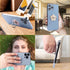 KINMINGZHU 4pcs Flower,360 180Angle Cell Phone Ring Stand,Cell Phone Ring Holder Rotate and Adjustable Metal Finger