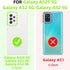 for A52 Samsung Phone Case, Samsung A52 Case for Women, Glitter Crystal Soft TPU Cover - Rose Gold