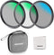 NEEWER 72mm UV/CPL/ND Lens Filter Kit with Hard Shell Case, Multicoated Optical Glass for 72mm Camera Lens