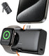 Portable Charger for iPhone Apple Watch, Samsung, 5000mAh 20W PD Fast Charging Built-in Foldable USB-C Connector,