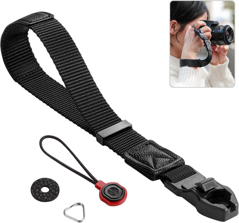Quick Release Camera Wrist Strap Compatible for Peak Design Buckle Adjustable 1