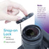 52MM Snap-On Front Lens Cap Cover for Canon, Nikon, Sony, Pentax All DSLR Lenses