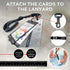 31") Artist Viewfinder and Color Checker Passport with Lanyard (Measures up to Pocket Color Wheel, Gray Scale Value