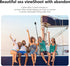 NEOSOU 110cm Insta360 X5 X4 X3 3S 360 4 3 3S Invisible Selfie Stick Pole, Carbon