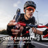 Bone Conduction Headphones - Open-Ear Wireless Bluetooth 5.3 Workout Headphones with Microphones, 20H Playtime