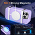 MOCCA Strong Magnetic Case for iPhone 13 Pro Max, Compatible with Magsafe, Slim Thin Shockproof Cover, Light Purple