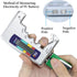 AUNMAS Digital Battery Tester, Universal Battery Checker for AAA C D 9V 1.5V Household Batteries