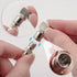 F Male to Female Right Angle Coax Connectors Type F Adapters Push on Coaxial Quick Connect RG6 for Wall Mounted TV,