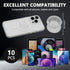 MVVM 10 Pcs Expandible Collapsible Mobile Phone Grip Stand Holder, Self-Adhesive Adhesive on The Bottom, Suitable