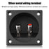 Speaker Box Terminal Cup, Double Binding Post Speaker Terminal Board, Push-in Jack Spring Loaded Connector for DIY