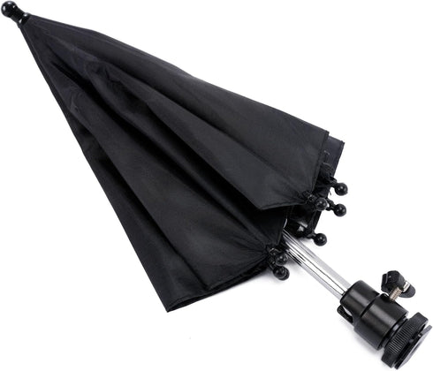 VILTROX Updated 50cm Hot Shoe Umbrella, DSLR Mirrorless Camera Protect Umbrella Rain Cover Protector Sunshade, Protects Camera from Rain, Bird Drop, Strong Sunlight, Snow, Waterproof Camera Umbrella