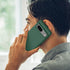 Amzpas Silicone Phone Case for Google Pixel 7, Soft Anti-Scratch Shockproof Protective Cover for Men Women - Dark Green