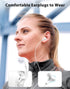 USB C Headphones Wired Earbuds with Microphone, HiFi Stereo Deep Bass Noise Cancelling for Live Singing