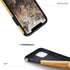 Tasikar Compatible with iPhone 11 Pro Case, Easy Grip Wood Grain Design (Teak)