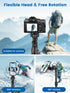 Victiv 72" Phone Tripod, Camera Stand Tripod with Remote and Phone Holder, Stable & Adjustable Tall, Suit