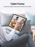 UGREEN Tablet Pillow Stand for Lap Soft Holder Bed with 3 Viewing Angles Adjustable Home Office Accessories Compatible with iPad Pro 13 12.9 11 iPad Air 11 13 ipad Mini Phone 15 14 E-Reader Grey by UGREEN