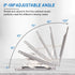 DWTB Phone Kickstand,Multi-Angle Aluminum Cell Phone Kickstand Attachment(Adjustable Angle)(Vertical and Horizontal