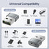 Basesailor USB to USB C Adapter 3 Pack, Type C Female to A Male Car Charger, USBC Converter for iPhone, iWatch, Samsung