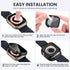 Tensea 2-in-1 Waterproof Case for Apple Watch Ultra 2, 49mm Protective PC Face Cover with Privacy Tempered Glass