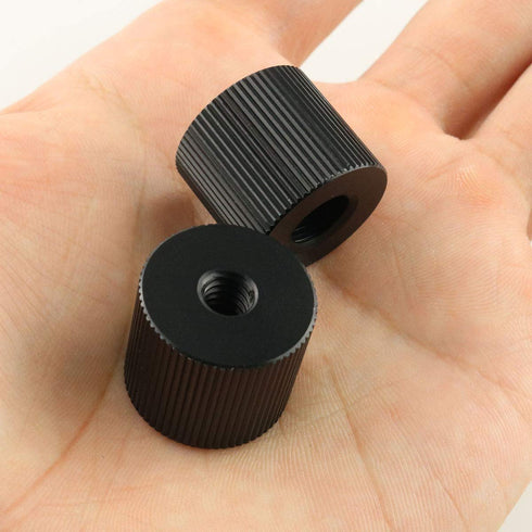 E-outstanding Tripod Nut 2PCS, 1/4"-20 to 1/4"-20 Barrel Connection Mounts for Tripod Rigs Replacement