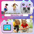 Instant Print Camera for Kids - 1080P HD, 48MP, Bluetooth, Free App, Gift for Boys and Girls, Purple Camera