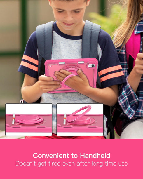 BRAECN iPad Mini 6 Case, Shockproof Rugged Protective Cover for Kids, 8.3 inch 2021 iPad Mini 6th Gen, with Pen Holder