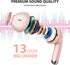 Wireless Earbuds for Samsung S24 Ultra S23 Fe S22+ S21, Bluetooth 5.3 with Mic Touch HiFi Stereo for iPhone 15 Pro
