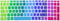 Keyboard Skin Compatible with 15.6" 2018 Flagship HP Pavilion, HP Envy x360, Rainbow