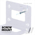 PTZ Camera Wall Mount Bracket, Compatible with HuddleCam, Sony, AVIPAS, SMTAV, FOMAKO, PRISUAL & More, Universal Holder