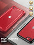 i-Blason Ares Case for iPhone SE 2022 (3rd Gen) - Dual Layer Rugged Clear Bumper with Built-in Screen Protector