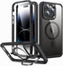 ESR Magnetic Case for iPhone 14 Pro Max, Full-Body Military-Grade Drop Proof with Built-in Screen Protector