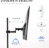 VIVO Universal Pole Mount for 32 to 55 inch TV Arm Bracket with Removable VESA Plate, Fits up to 1.9 inch Tubing