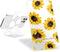 Cute Phone Stand for Desk, Clear Yellow Sunflower Adjustable Holder for All Phones, Tablets, iPhone, Switch, iPad