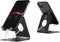 Cell Phone Stand, Desk Phone Holder Cradle Dock for All 4-8inch Phones, T1 Black