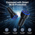 Android Phone Car Charger 12 Volt USB Outlet Adapter, Dual 2.4A Cigarette Lighter Charger for Samsung Galaxy, iPhone
