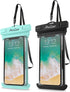 ProCase Waterproof Phone Pouch for Snorkeling, Underwater Dry Bag for iPhone 15, Galaxy S24, Beach Essentials - 2Pack
