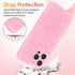 Hython iPhone 15 Pro Case, Glitter Cute Sparkly Shiny Bling Phone Cover, 6.1", Thin Slim Fit Shockproof Rubber, Bright