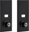 Holicfun 1/4 Inch-20 Threaded Mount Adapter for Spotlight Cam Pro and Plus, 2 Pack, Black