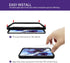AACL Samsung Galaxy S21 Ultra 5G Screen Protector, 6.8" Curved Tempered Glass, 2 Pack, Black, Compatible with