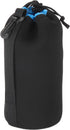 PATIKIL 3.9" ID x 9.8" H Camera Lens Bag, Drawstring Pouch with Thick Neoprene, Black, Blue