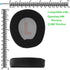 Geekria Sport Cooling-Gel Replacement Ear Pads for JBL Quantum 800 Wireless Headphones, Black Earpads & Covers