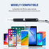 Abiarst Stylus Pens for Touch Screens, Portable High Precision Capacitive Stylus for iPad, iPhone, Samsung - 5-Pack