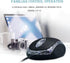 Wired Mini Optical Mouse, Ergonomic USB Computer Mouse for Laptops, PCs, Office, Home, School, Kids, Black