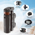 HYTAMY 360Rotation Phone Tripod, Selfie Stick Tripod for iPhone/Android with Remote & Light, Extendable Cell Phone