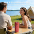 YOLOEMOT IPX7 24W 5.3, 12 Bluetooth Speaker Waterproof, Beach Speaker Waterproof Sandproof with Loud Stereo Sound