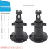 2 Pack Wall Mount Holder for SimpliSafe Outdoor Security Camera, 360 Rotation Bracket (Black)
