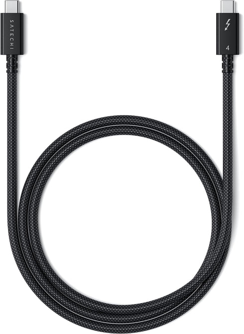 Satechi USB C Thunderbolt 4 Cable (3.2ft/1m), Supports 8K Display, 40Gbps Data Transfer, 240W PD Charging
