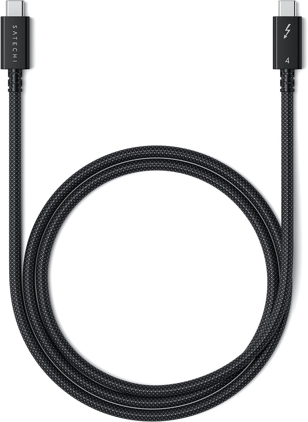 Satechi USB C Thunderbolt 4 Cable (3.2ft/1m), Supports 8K Display, 40Gbps Data Transfer, 240W PD Charging
