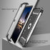 Fintie Case for iPad Mini 6 2021, Black 360 Degree Rotating Grip Shockproof Rugged Cover with Built-in Screen Protector